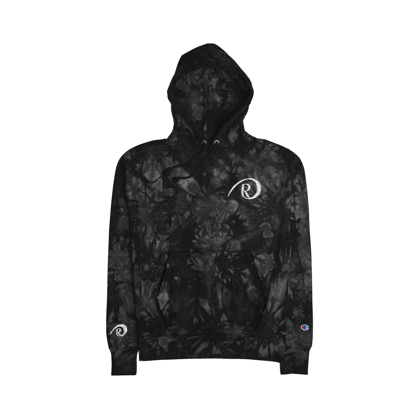 DevRight x Champion Tie-Dye Hoodie