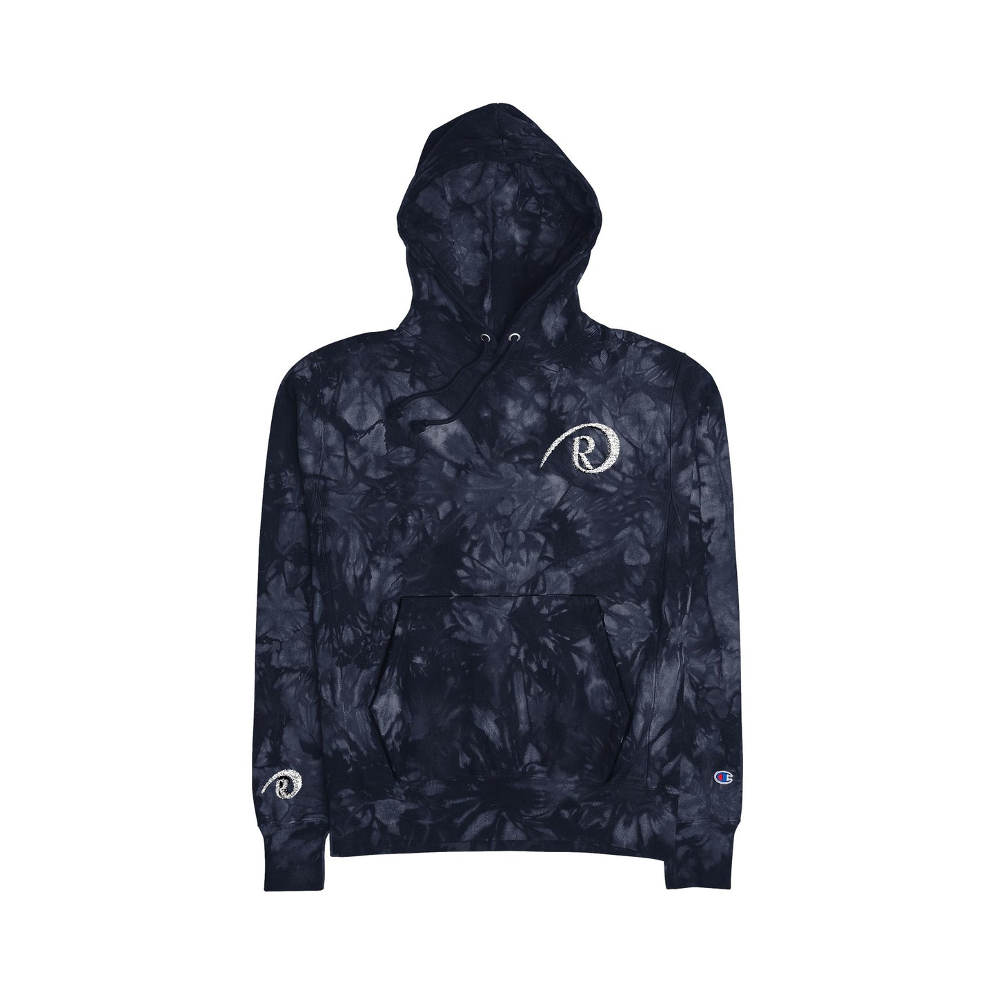 DevRight x Champion Tie-Dye Hoodie